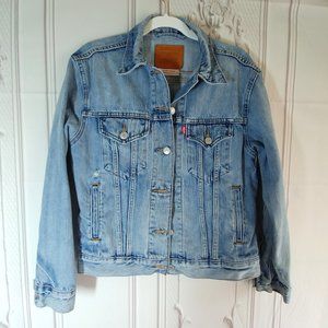 Levi's premium denim trucker jacket - XS - Big E Jean Jacket